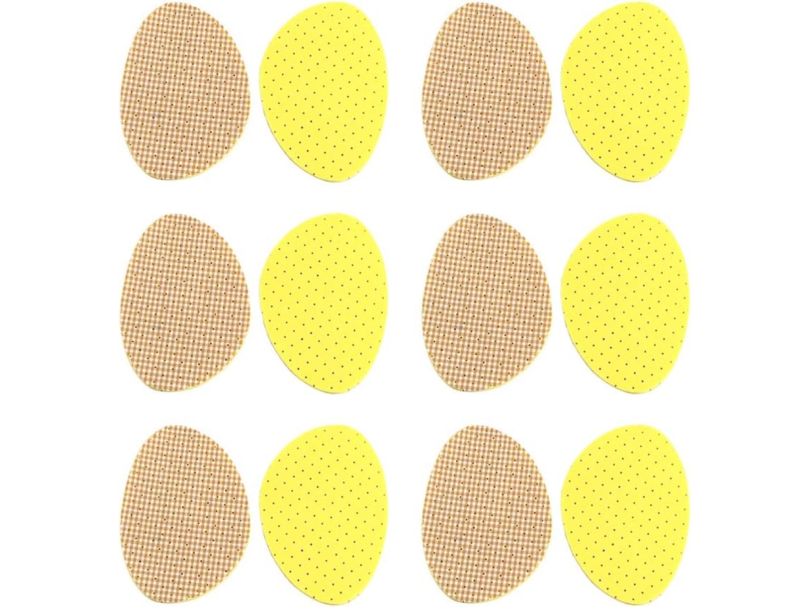 6 Pares De Palmilhas Air Comfort Com Amortecimento Para A Parte Frontal Do Pé Meia Palmilha, Meia Almofada Para Calçado