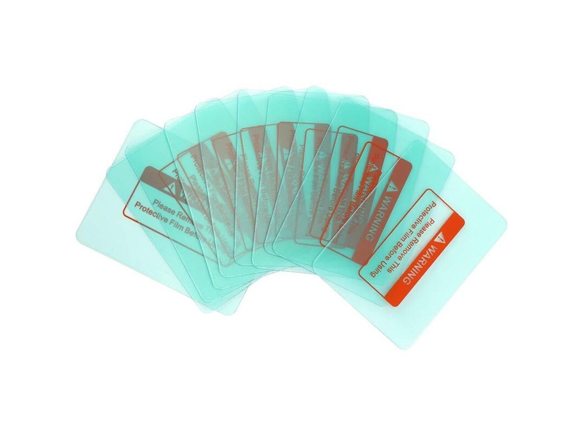 Conjunto De 10 Placas Proteção Para Lentes Soldagem, Capa Protetora Para Lente De Capacete Soldagem, 110 X 90 Mm