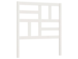 Cabeceira 96x4x104 Cm Pinho Maciço Branco MAISON EXCLUSIVE