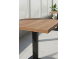 Mesa Kuat Black 60 Cm - Madeira Escura