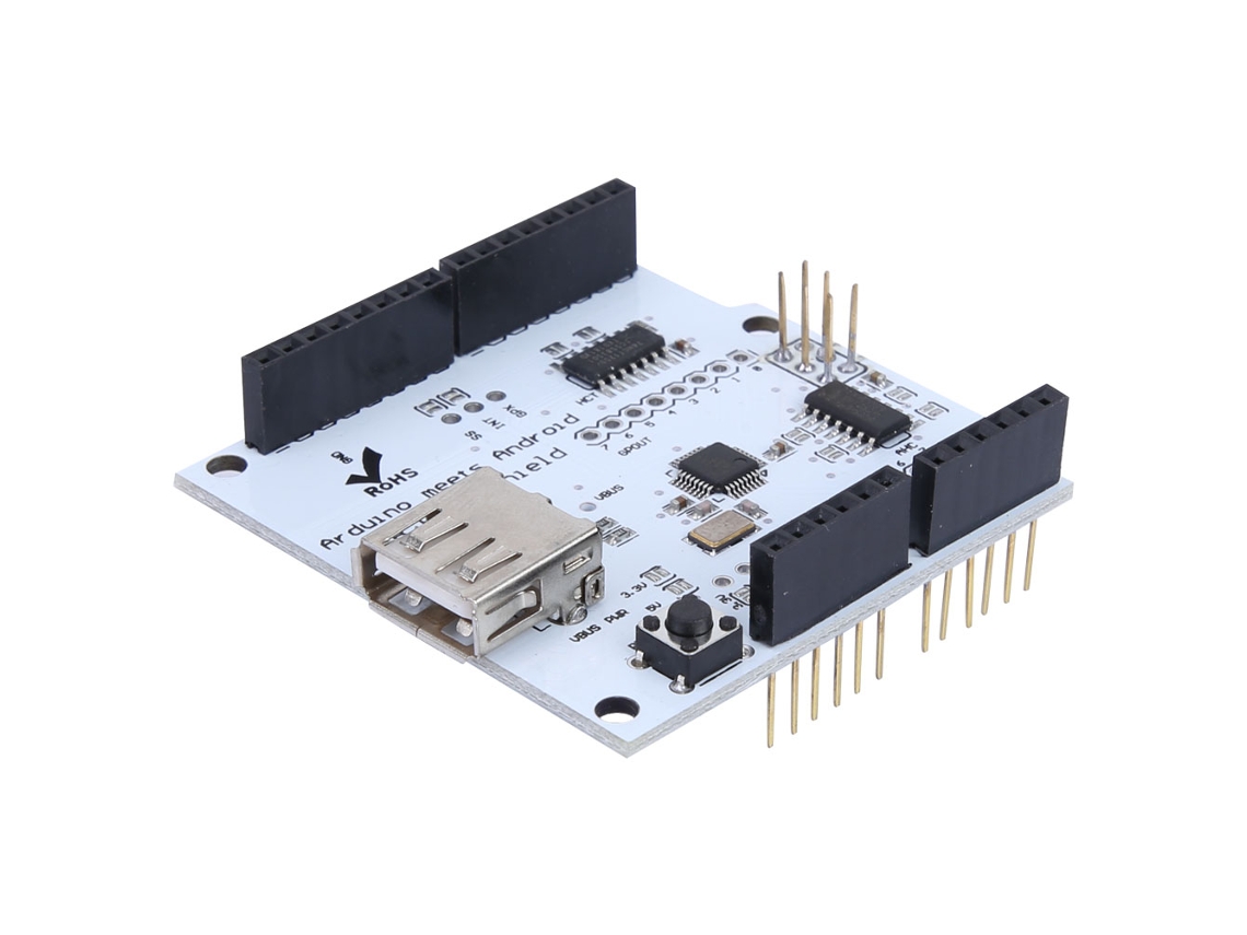 Placa de Expansão Usb Host Shield V2.0 para Celular e Câmera Digital com Suporte Hid e Hub | S/MARCA