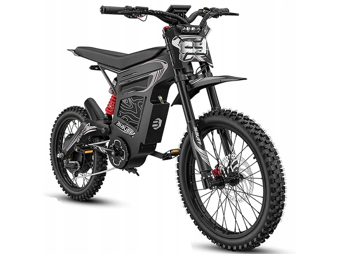 Bicicleta Elétrica Bubiff Gt600 7500w 72v 30ah 80km/h 100km 2026