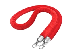 Stanchion Rope, Stanchion Ropes Vidaxl Vermelho Veludo (n/a)