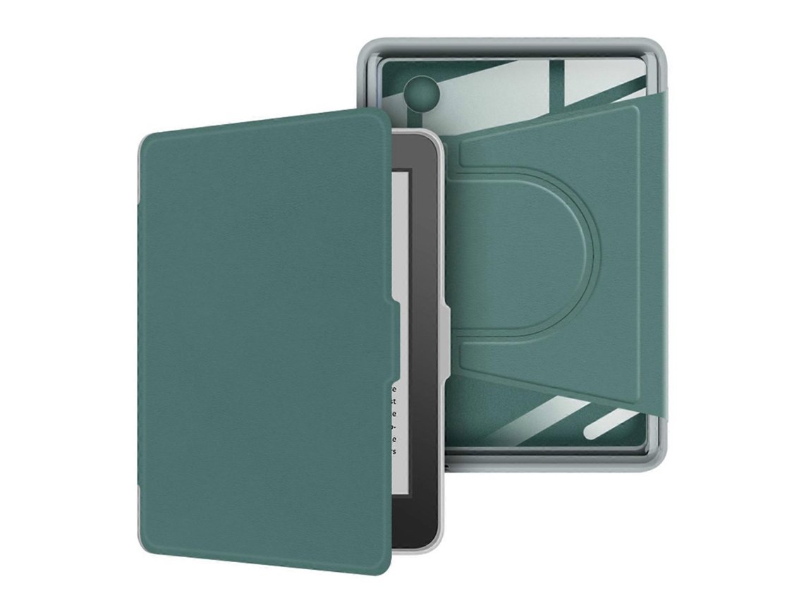 Capa Para E-reader Clara Color 6 Polegadas, Magnética, Transparente, Proteção Total, Suporte, Verde Noite Escuradark Night Green