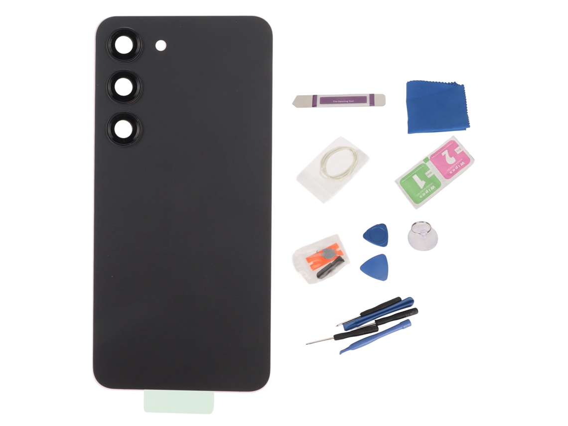 Aetheria substituição de Vidro Traseiro para Samsung Galaxy S23 com Lente de Câmera Pré instalada e Kit Diy