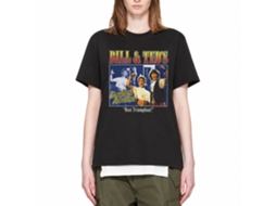 Rockinstone Bill And Ted Two Image Box Black Adult T-shirt Size:m