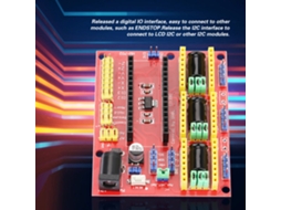 Laxiscreed Placa De Expansão Para Cnc E Impressora 3d Com Driver A4988, Ideal Para Melhorias E Ampliações