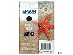 Tinteiro de Tinta Original EPSON P-2100, 3100, 4100 / WF-2830DWF, 2850DW - Nº 603 (Preto - WORKFORCE WF-2870DWF)