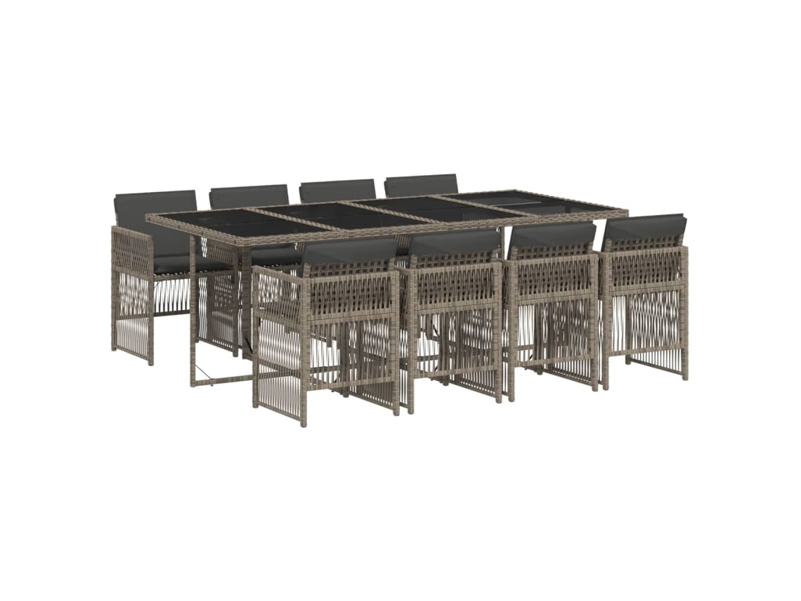 Garden Dining Set, Garden Dining Sets Vidaxl Cinzeto Rattan / Vime (n/a)
