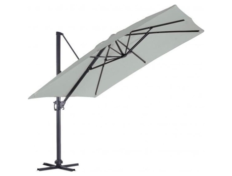 Guarda-Sol de Alumínio Offset Fosco Luxe King 3X3 M