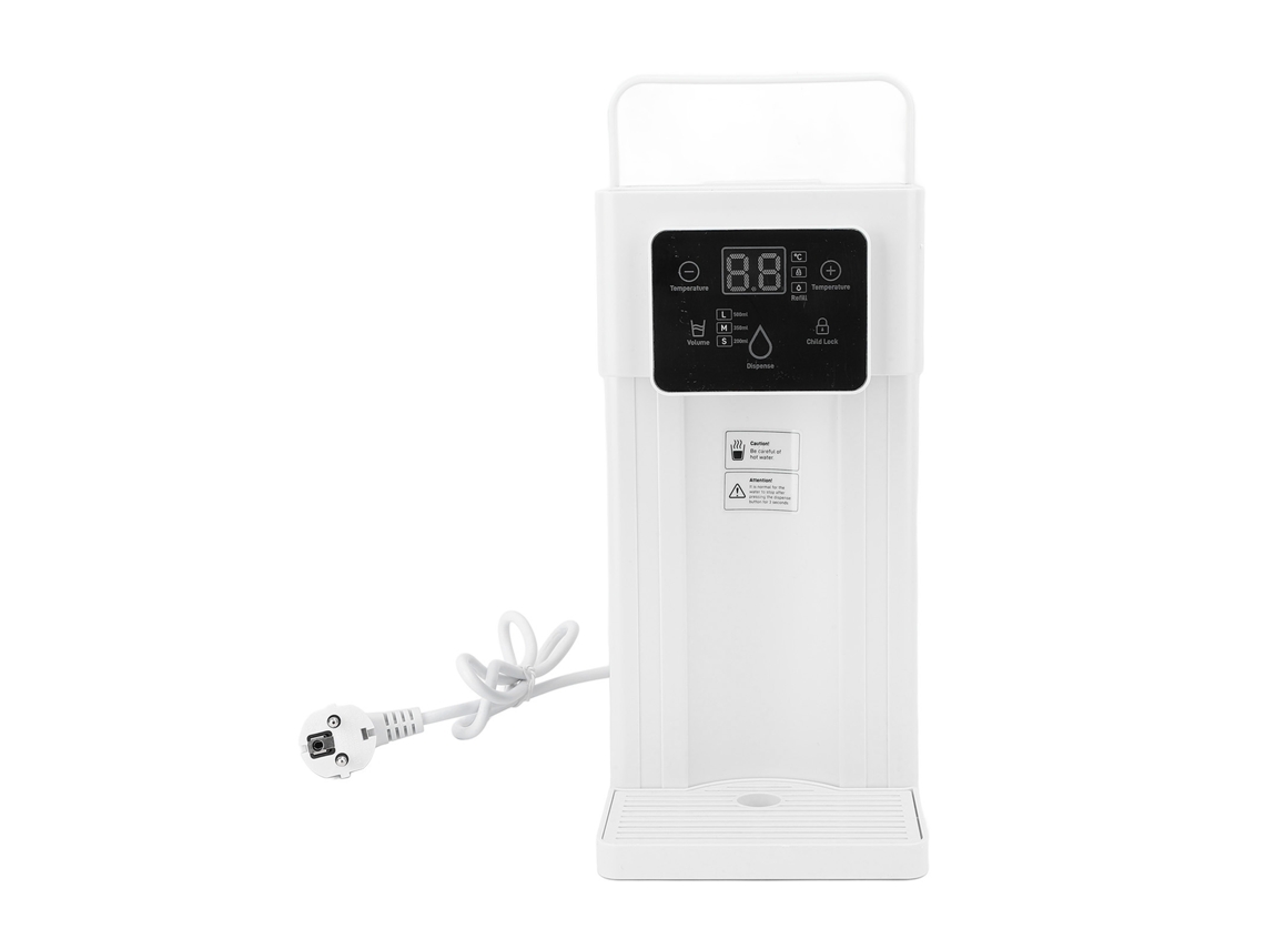 Dispensador de Água Quente Eléctrico 3l Ajustável com 7 Temperaturas para Bills de Cozinha Eu LAXISCREED