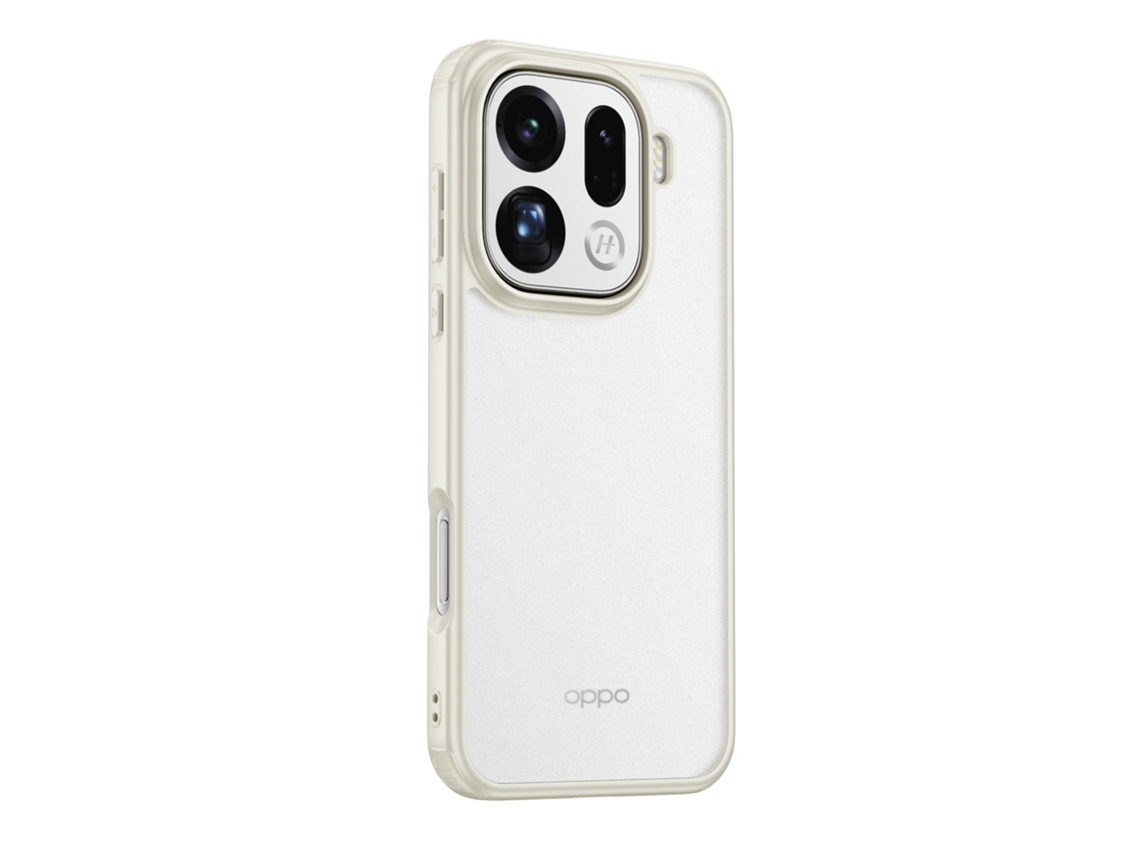 Capa Para Celular Fosca Altamente Transparente E Resistente A Quedascapa Única Branca Fosca Para Oppo Find X8 Com X8s