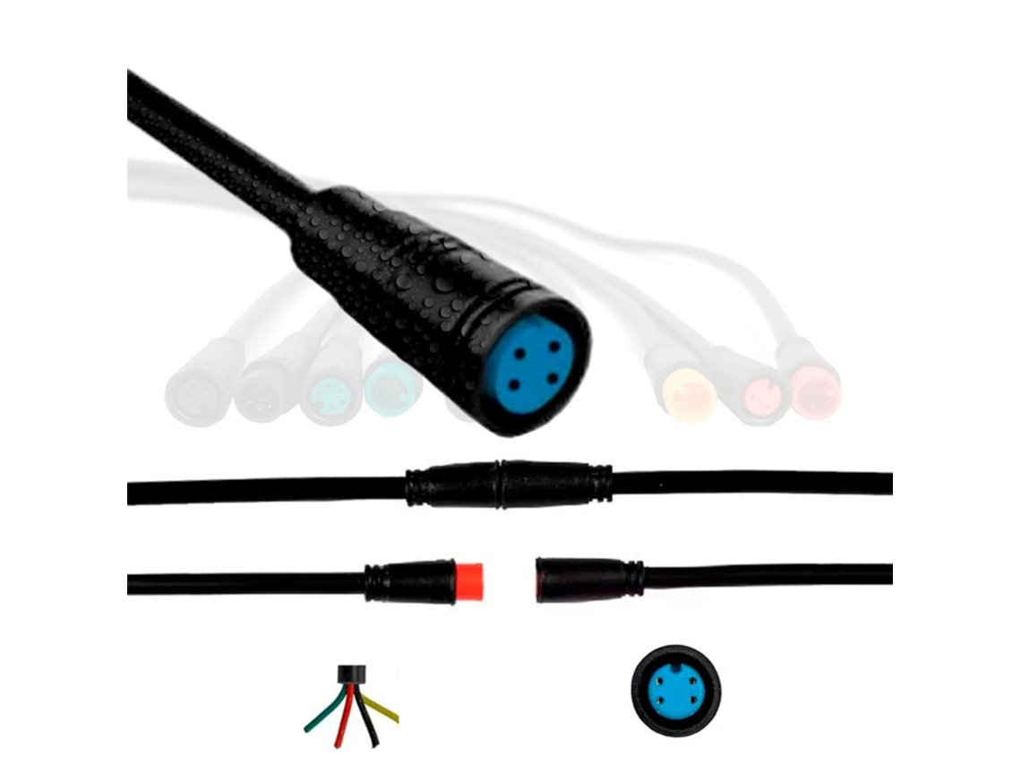 Conector À Prova D'água 8mm 4 Pinos - 5f