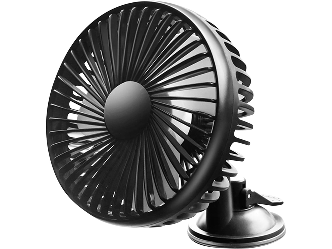 Ventilador Usb Para Carro, Resfriador De Ar Portátil Giratório Com Carregamento Usb Para Painel E Interior Do Veículo