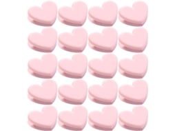 Clips Leves Kichouse, 20 Unidades Em Plástico Rosa Para Fechar Sacos De Alimentos E Decoração Na Cozinha Armazenamento