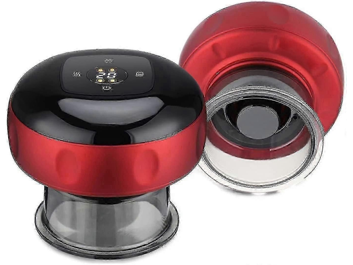 Massageador De Ventosas Schan Smart Com Terapia De Luz Vermelha, Dispositivo Elétrico De Massagem Com Ventosas Para Células Z