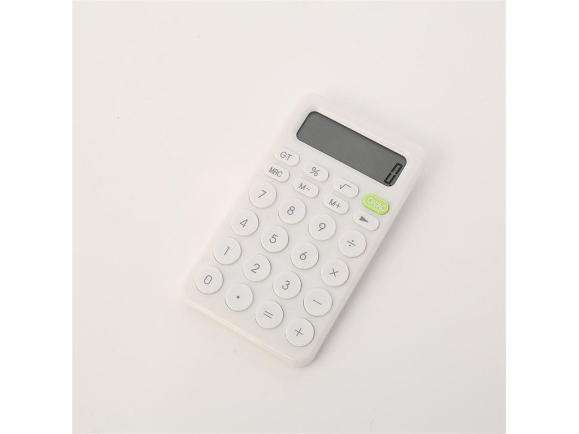 Calculadora De Estudo De Escritório Calculadora De Contabilidade Mini Portátil8branco SUNNY SPACES