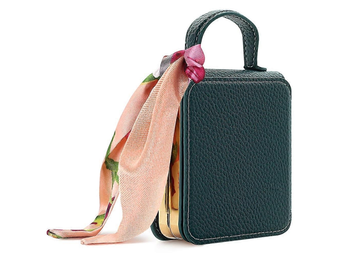 Bolsa Universal Em Couro Pu Para Telemóvel, Verde, Elysve