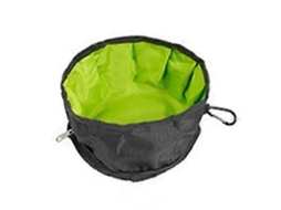Tigela Dobrável Portátil para Água e Comida de Cães e Gatos, Ideal para Uso Externo. Cor: Cinza AQUAFORGE