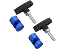 Amortecedores de capô de metal de 2 peças para carros, Braçadeiras, Suporte, Braçadeira Para Lavadora de Porta-malas