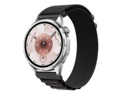 Bracelete para Huawei Watch Gt 6 Nylon Alpine Loop Preto com Bolinhas Arco-íris XIAOMOYU (46mm)