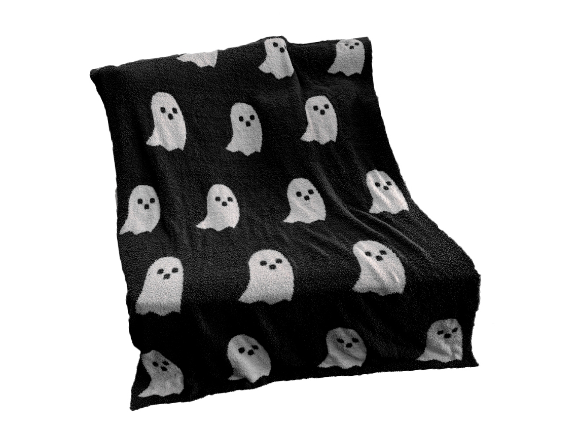 Manta de Halloween Macia Ghost 50x60 polegadas