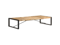 Vidaxl Mesa De Centro 180x90x40 Cm Madeira De Mangueira Áspera