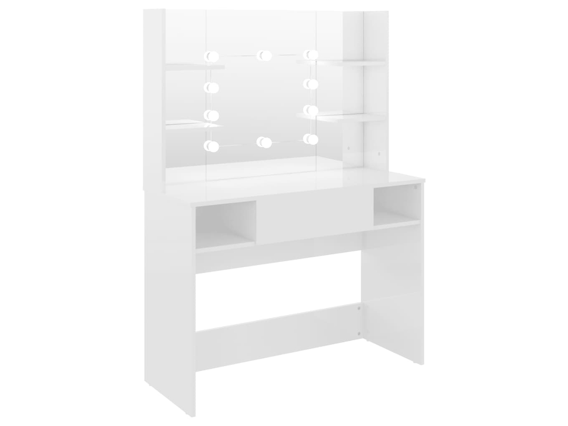 Makeup Table, Makeup Tables Vidaxl Branco Mdf (n/a)
