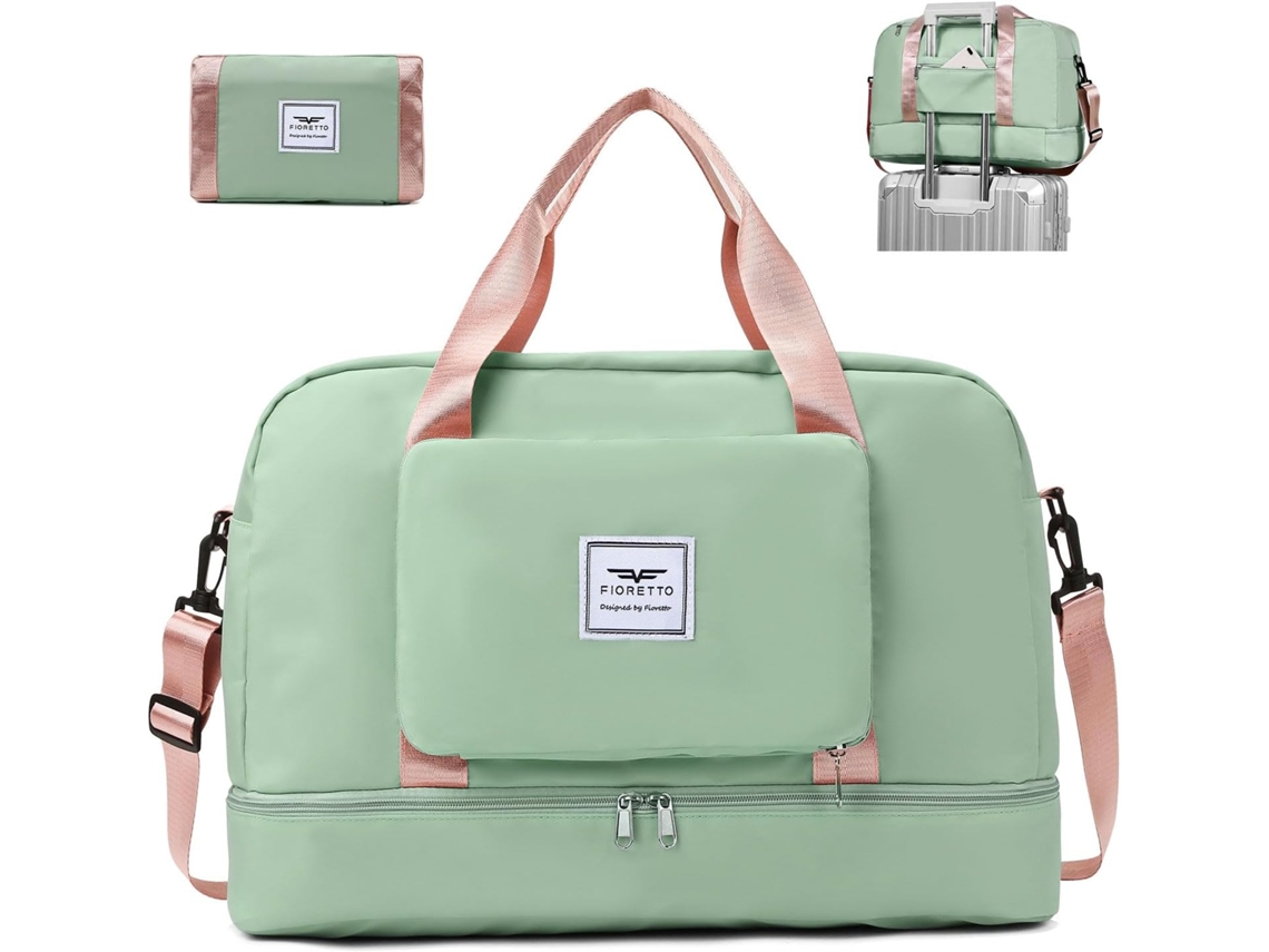 Mala Dobrável AQUAFORGE para Fins de Semana com Compartimento para Sapatos e Bolso