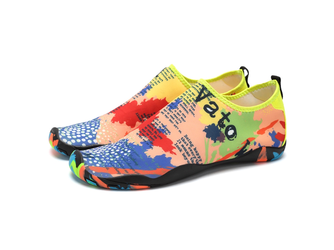 Tênis De Água Unissex Quick Dry Sola De Borracha Para Natação Surf Yoga Praia Caminhada Esportiva