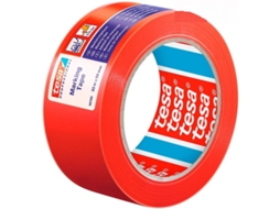 Fita TESA Sinalização Adesivo Vermelha 33mx50mm 60760