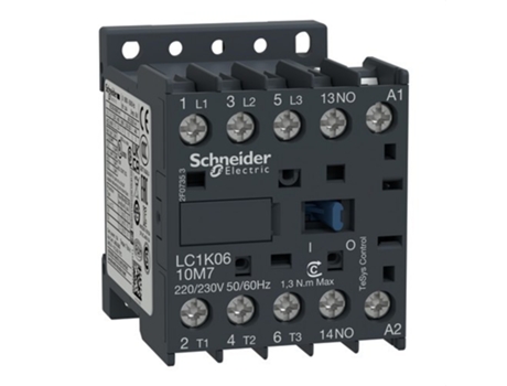 Minicontactor 6A 3P 220V Ca 50-60Hz SCHNEIDER ELECTRIC