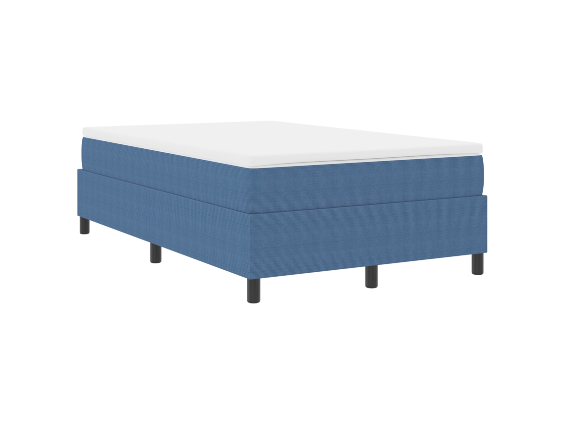 Conjunto 1 Cama Box Vidaxl Azul Cordão (120 X 200 Cm)