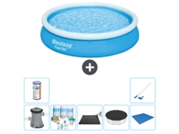 Bestway Piscina Bestway Fast Set Redonda - 366x76 Cm - 8-peças S21429