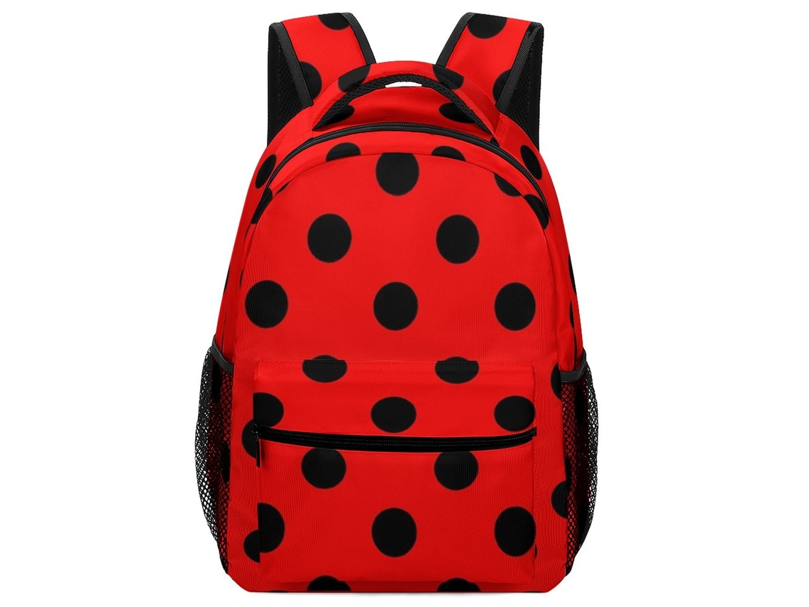 Mochila Fofa com Estampa de Desenho Animado de Dragão Meninas Meninos Mochila Rosa Morango