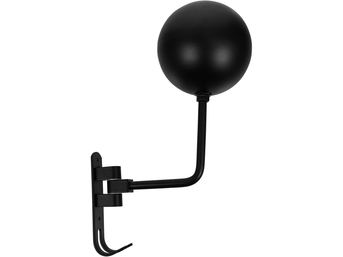 Suporte De Casque Mural Porte - De Rangement Para Noir Acier Inoxydable Et Aluminum Sans Perçage Vélo Et