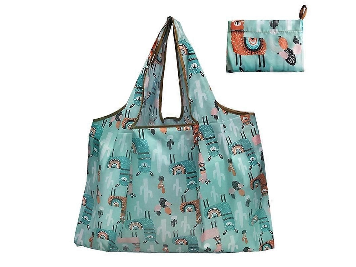 Saco de Compras Reutilizável Dobrável Nylon Frutas Organizador Saco de Compras de Supermercado para Casa GOKOCO