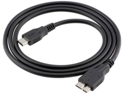 Cabo USB-C para Micro USB 3.0 (Preto) (1m)