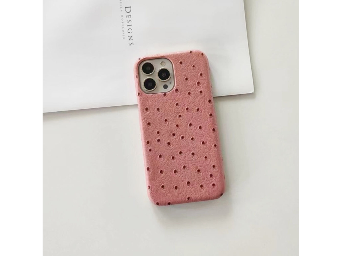 Capa Rosa Para Iphone 17 Pro Max, Antiderrapante E Antiqueda, Com Suporte Magnético De Resfriamento.