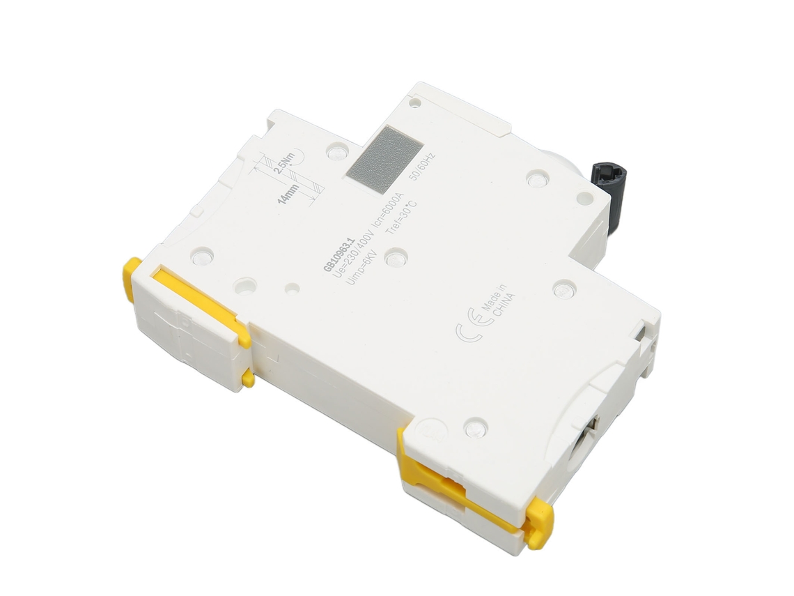 Disjuntor Bipolar Para Uso Residencial Com Proteção Contra Fugas E Estrutura De Duplo Travão Da Laxiscreed