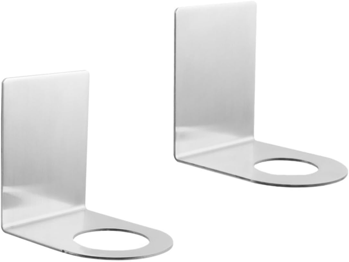 Suporte Para Garrafa De Chuveiro Banheiro, Conjunto De 2 Peças Em Aço Inoxidável, Instalação Sem Furos, Com Dois