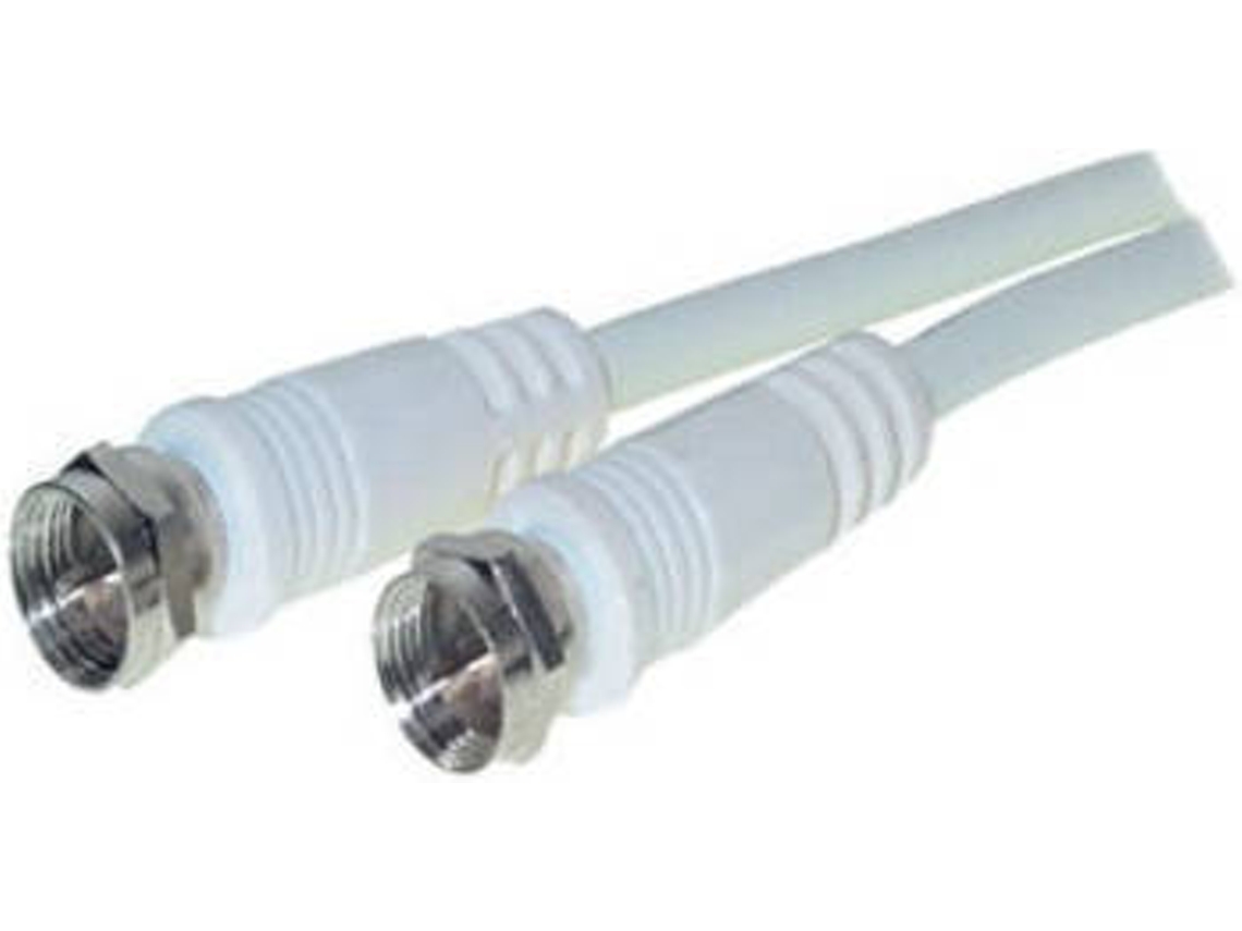 Cabo de Antena SHIVERPEAKS (Coaxial - 1.5 m - Branco)