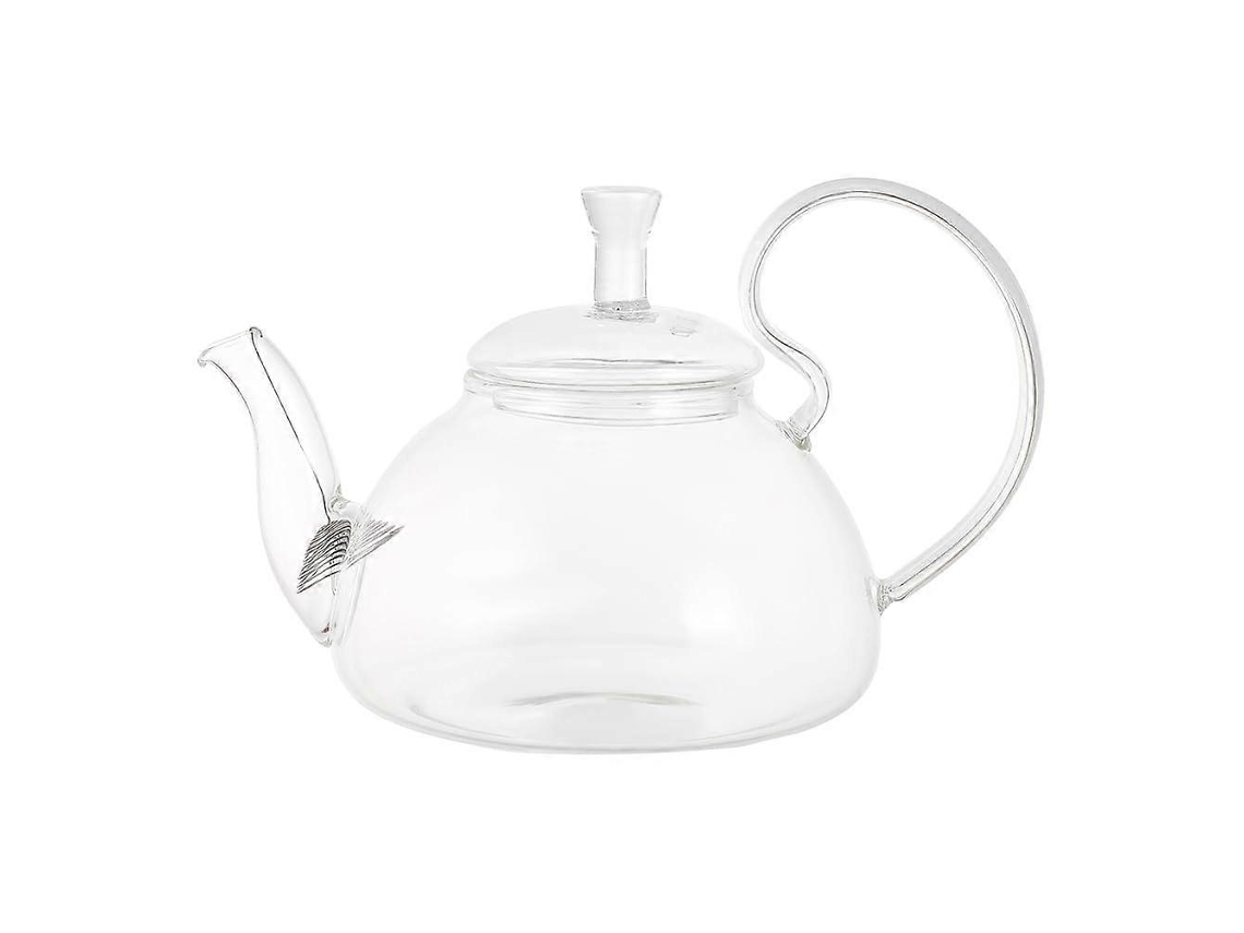 Bule De Vidro Com Infusor, Resistente Ao Calor, Feito De Vidro Borossilicato, Ideal Para Chá A Granel, Próprio Para Micro-ondas E Fogão.