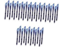 Conjunto De 36 Canetas Esferográficas Apagáveis Jojofuny, Azuis, Em
