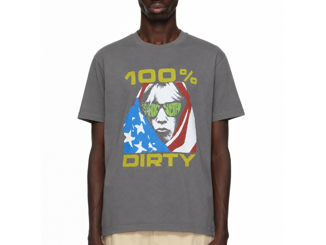 Sonic Youth 100% Dirty T-shirt Unisex Adults Size:xxl