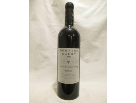 Vinho Tinto DOMAINE GAUBY 2002 (75 cl - 1 unidade)