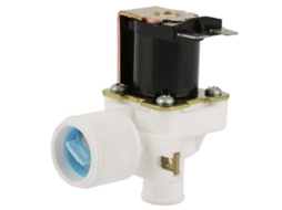 Válvula Solenóide Elétrica Para Entrada De Água Na Máquina De Lavar Laxiscreed 220v, Bspp 3/4"