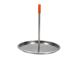 Shawarma De Aço Inoxidável Skewer Para Churrasqueira, O Design Que Não É Do Deslizamento Garante Uma Retenção De Carne Segura, Construção Pesada Para