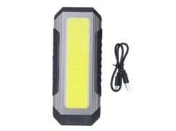 Lâmpada de Trabalho Cob Recarregável Led Magnética, Portátil, Ultra Brilhante, Multifuncional para Reparos e Camping | S/MARCA