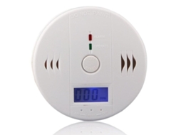 Lurelia Detector De Monóxido De Carbono, Sensor Eletroquímico, Alarme Sonoro, Alimentado Por Bateria, Para Casa